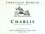 Christian Moreau Chablis 2017  Front Label