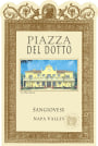 Del Dotto Sangiovese 2015  Front Label
