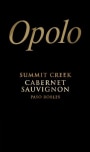 Opolo Summit Creek Cabernet Sauvignon 2018  Front Label