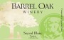 Barrel Oak Winery Seyval Blanc 2011 Front Label