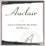 Auclair Winery Sauvignon Blanc 2014 Front Label