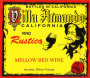 Villa Armando Vino Rustico Mellow Red  Front Label