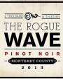 The Rogue Wave Monterey County Pinot Noir 2013 Front Label