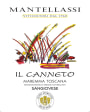 Mantellassi Maremma Toscana Il Cannetto Sangiovese 2015  Front Label