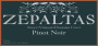 Zepaltas Suacci Vineyard Pinot Noir 2008  Front Label