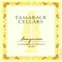 Tamarack Cellars Sangiovese 2004 Front Label