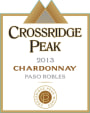 Crossridge Peak  2013  Front Label
