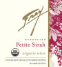 Frey Organic Petite Sirah 2016  Front Label
