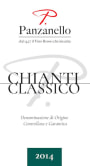 Panzanello Chianti Classico 2014  Front Label