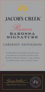 Jacob's Creek Barossa Signature Reserve Cabernet Sauvignon 2015  Front Label