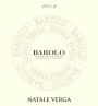 Casa Vinicola Natale Verga s.p.a. Barolo 2012 Front Label