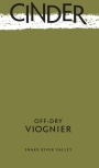 Cinder Wines Off-Dry Viognier 2013 Front Label