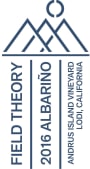 Winc Field Theory Andrus Island Vineyard Albarino 2016  Front Label