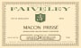 Faiveley Macon Prisse Blanc 2003  Front Label