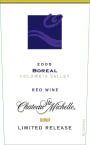 Chateau Ste. Michelle Limited Release Boreal 2005  Front Label