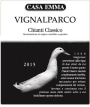 Casa Emma Vignalparco Chianti Classico Riserva 2015  Front Label