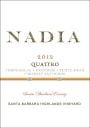 Laetitia Nadia Quattro Red 2012  Front Label