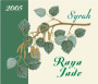 Cottonwood Winery of Oregon Raya Jade Syrah 2005  Front Label