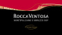 Tollo Rocca Ventosa Montepulciano d'Abruzzo 2017  Front Label