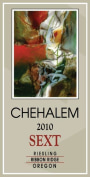 Chehalem Ridgecrest Vineyards Sext Riesling 2010  Front Label