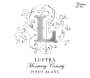 Lustra Pinot Blanc 2016  Front Label