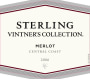 Sterling Vintner's Collection Merlot 2006 Front Label