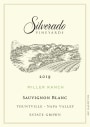 Silverado Miller Ranch Sauvignon Blanc (375ML half-bottle) 2019  Front Label