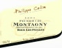 Philippe Colin Montagny Sous Les Feilles Premier Cru 2005  Front Label