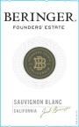 Beringer Founders Estate Sauvignon Blanc 2012  Front Label