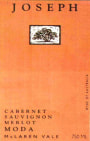 Joseph Moda Bordeaux Red Blends 2008  Front Label