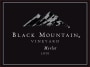 Black Mountain  2015  Front Label