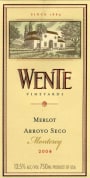 Wente  Arroyo Seco Merlot 2004  Front Label