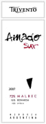 Trivento Amado Sur 2007  Front Label
