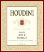 Houdini Oakville Merlot 2014  Front Label