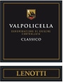 Cantine Lenotti Valpolicella Classico 2016  Front Label
