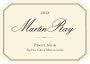 Martin Ray Santa Cruz Mountains Pinot Noir 2013  Front Label