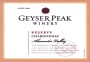 Geyser Peak Alexander Valley Reserve Chardonnay 2005 Front Label