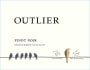 Outlier Pinot Noir 2017  Front Label