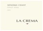 La Crema Sonoma Coast Pinot Noir (375ML half-bottle) 2021  Front Label
