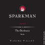 Sparkman Darkness Syrah 2005  Front Label