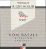 Eugen Muller Vom Basalt Pechstein Riesling Kabinett 2016  Front Label
