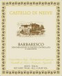 Castello di Neive Barbaresco 2014  Front Label