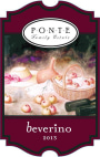 Ponte Family Estate Beverino  Front Label