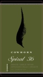 Cowhorn Spiral 36 White 2009  Front Label