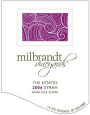 Milbrandt The Estates Syrah 2006  Front Label