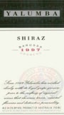 Yalumba Barossa Shiraz 1997  Front Label