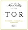 TOR Rogers La Herradura Vineyard Syrah 2014  Front Label