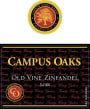 Campus Oaks Old Vine Lodi Zinfandel 2013 Front Label