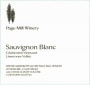 Page Mill Winery Ghielmetti Vineyard Sauvignon Blanc 2011  Front Label