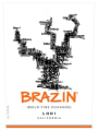 Brazin Old Vine Lodi Zinfandel 2016  Front Label